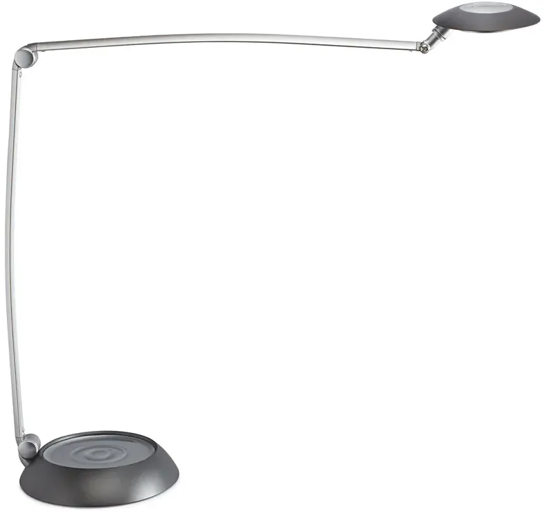 Lampa de birou LED Maul MAULspace cu picior dimabila argintiu