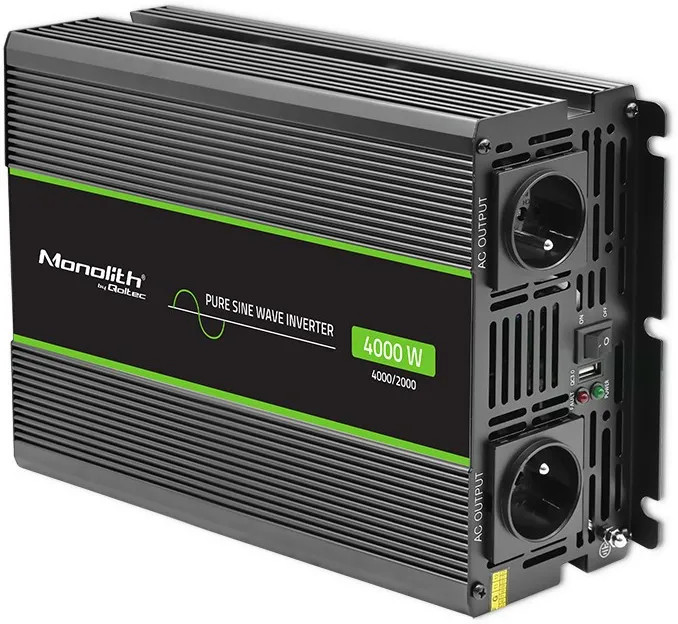 QOLTEC Pure Sine Wave Inverter Monolith, 2000W, 4000W