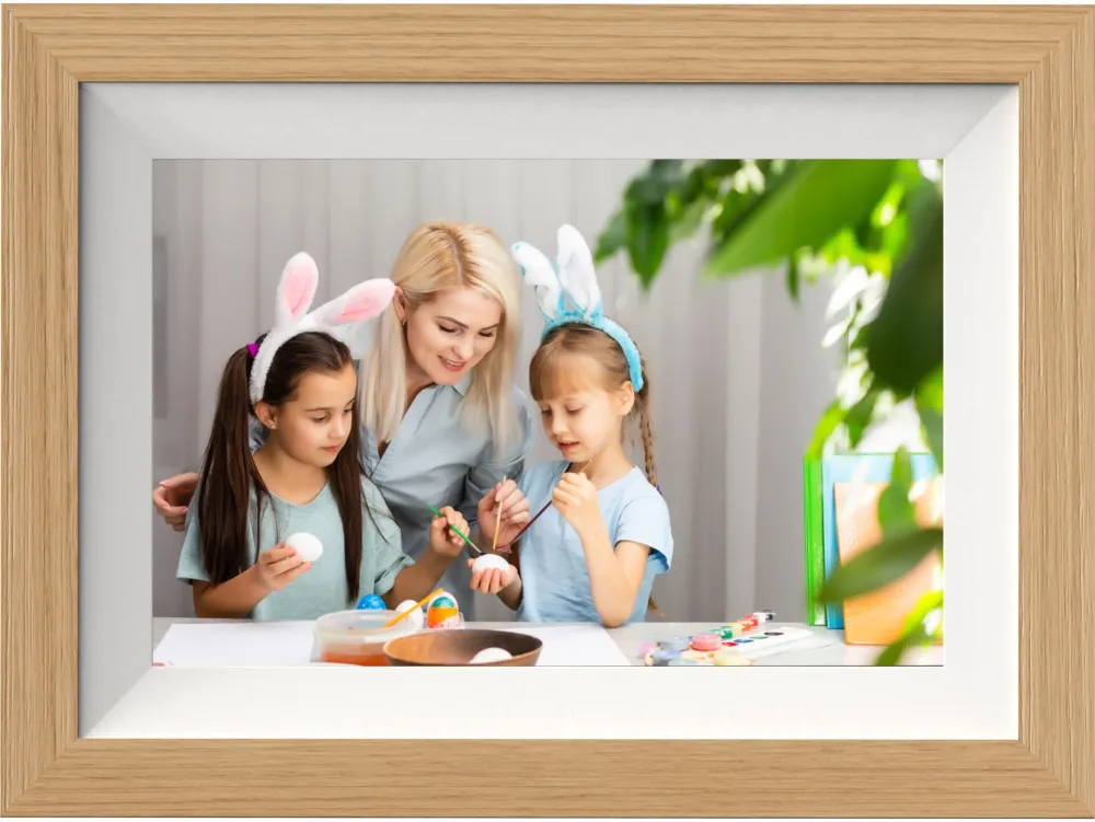 Rama foto BRAUN DigiFrame 10W WiFi beech 25,7cm (10,1 )