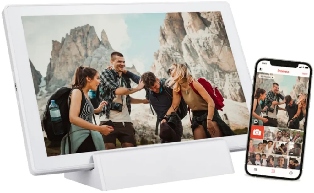 Rama foto BRAUN DigiFrame 1011 WiFi mobil 25,7cm (10,1) white