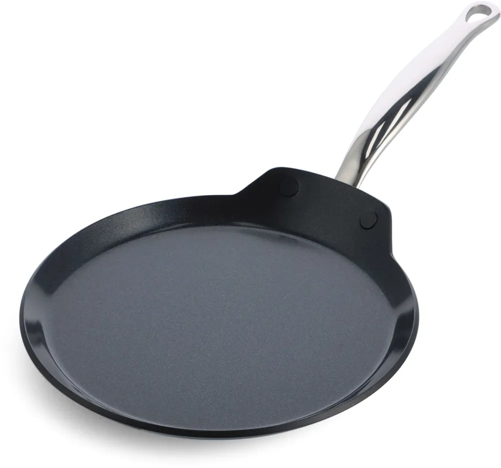 Tigaie pentru clatite GreenPan Barcelona Pro 24 cm negru