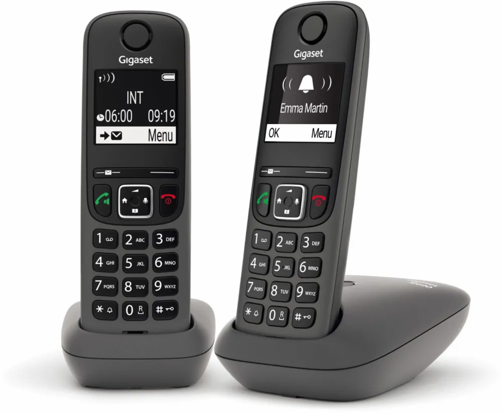 Telefon Fix Gigaset AE690 Duo anthracite