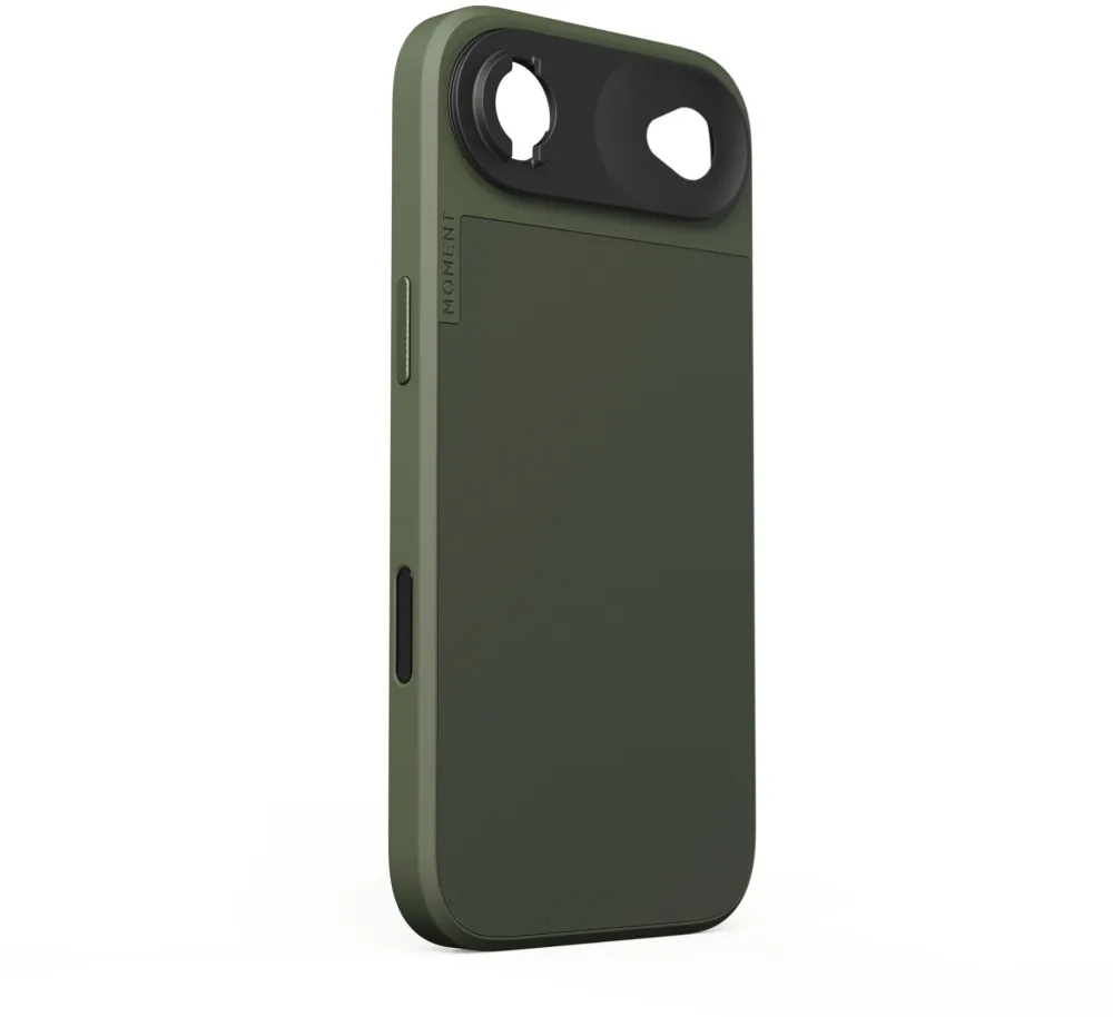 Husa telefon MOMENT Camera Case iPhone 17 Air MagSafe verde oliv