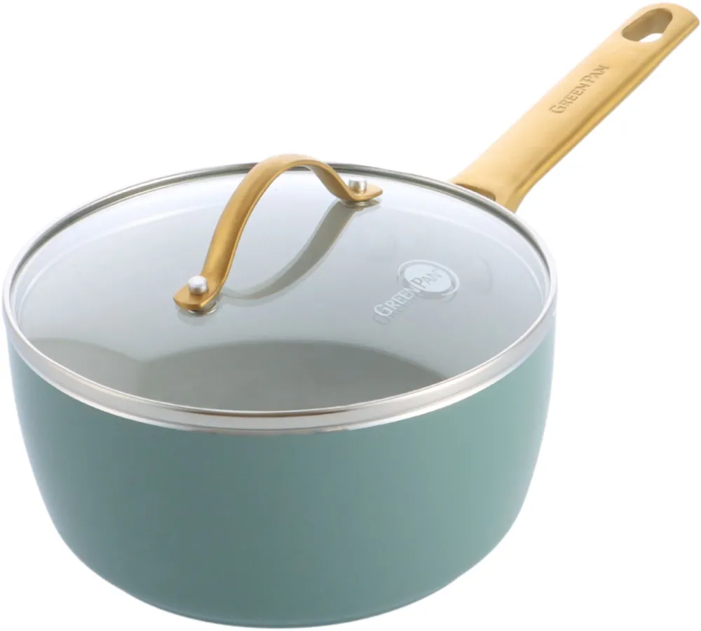 GreenPan Padova Reserve Stielkasserolle 18cm Himmelblau