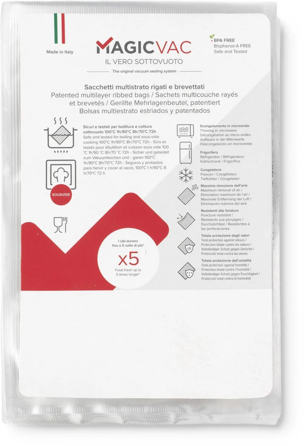 MagicVac 50 Vacuum bags 20x30 cm