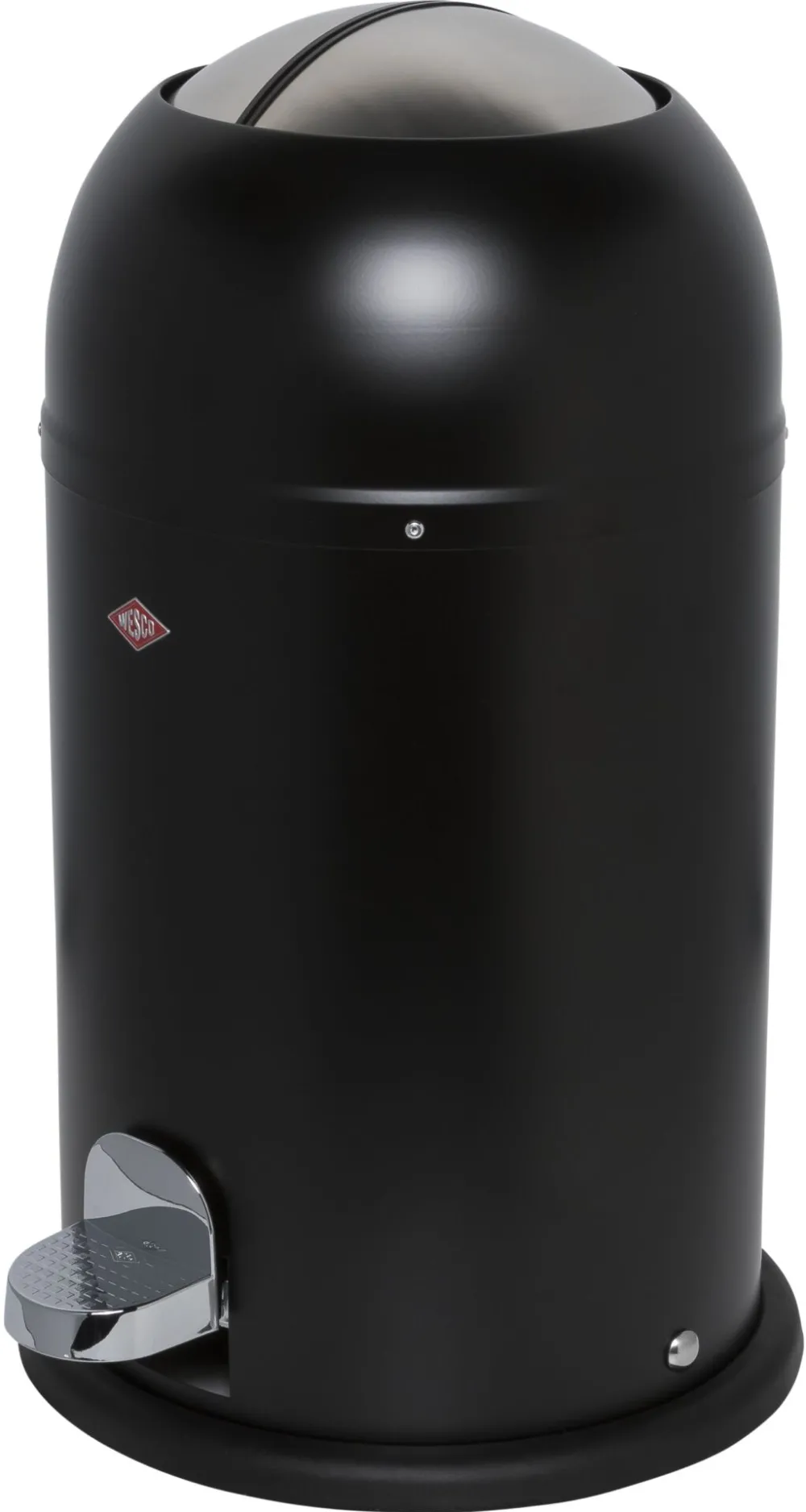 Wesco WESCO Kickmaster Jounior Trash Can black matt