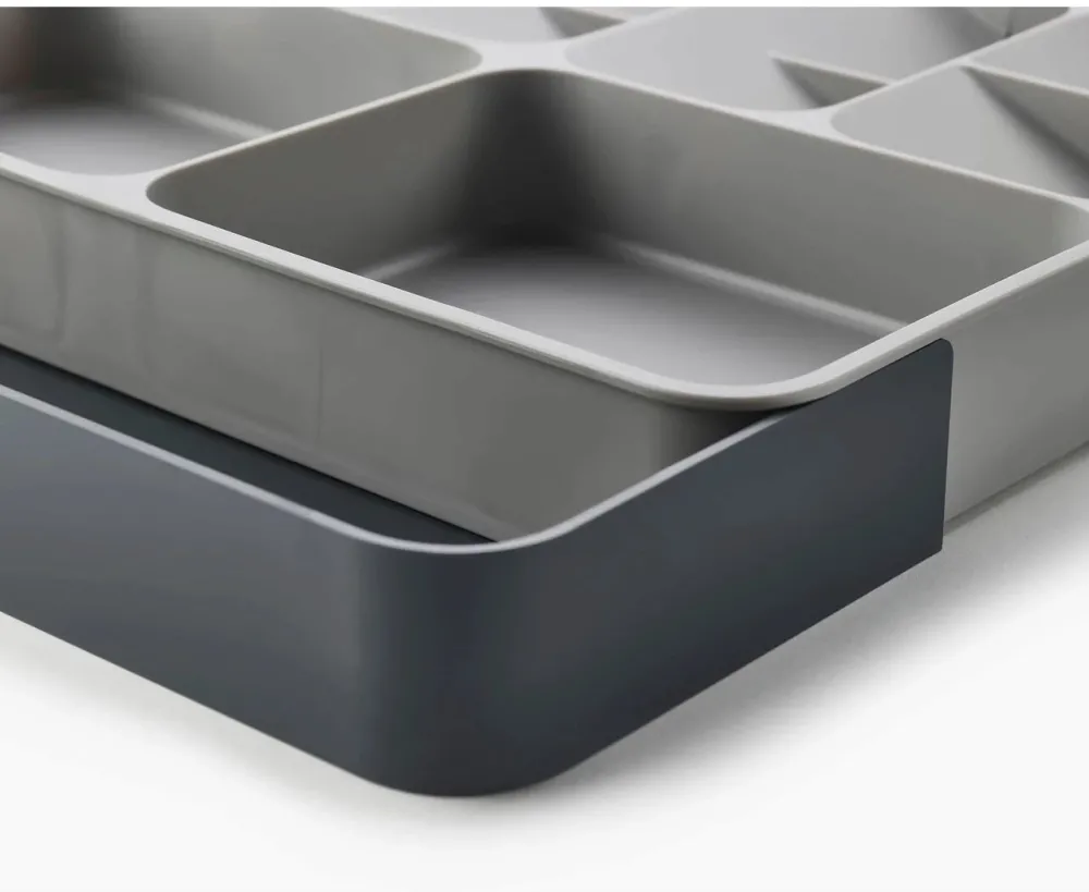 JOSEPH JOSEPH DrawerStore Grey Expan.Cutl.Utensil & Gadg.Organ.