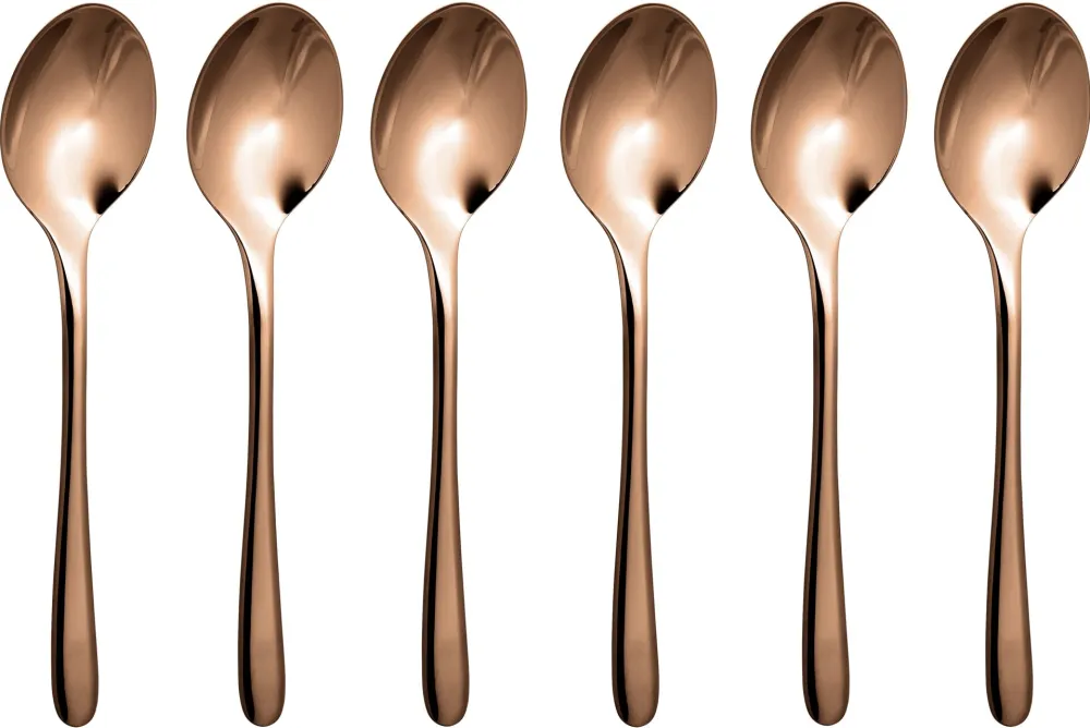 Sambonet Taste PVD 6 Espresso Spoons