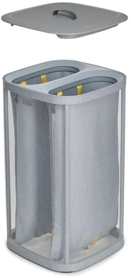 JOSEPH JOSEPH Laundry Separation Basket Tota 60 L Grey