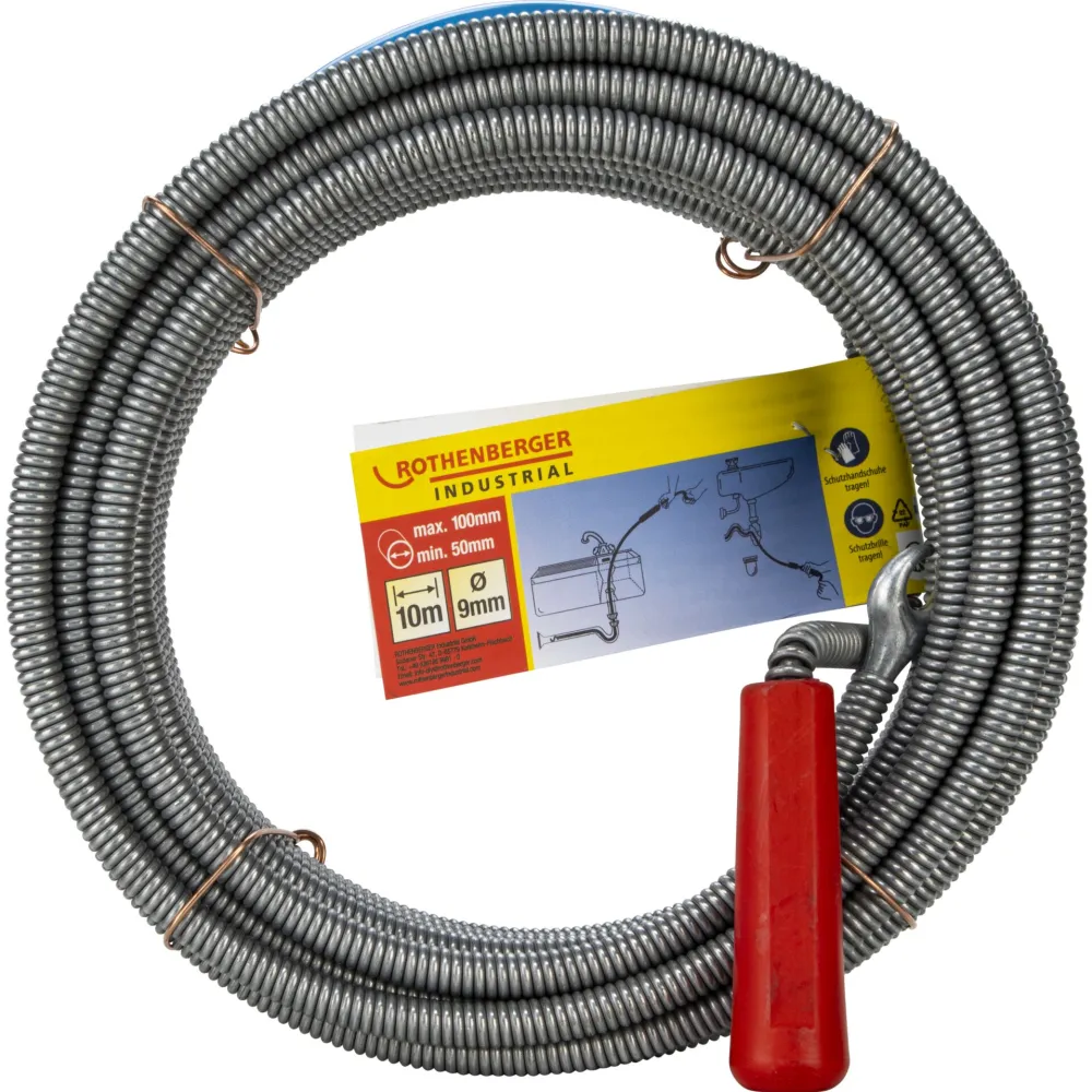 Spirala de curatat tevi Rothenberger Industrial cu gheara