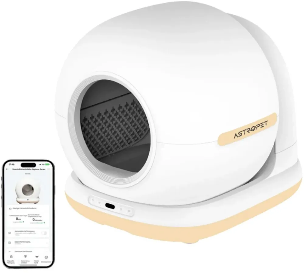 Astropet self-cleaning cat litter box Neptune Series