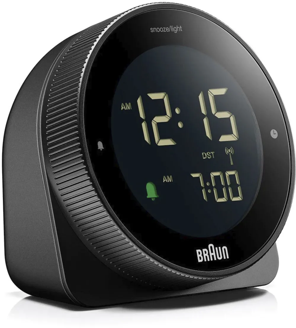 BRAUN BC 24 B DCF Radio alarm clock black