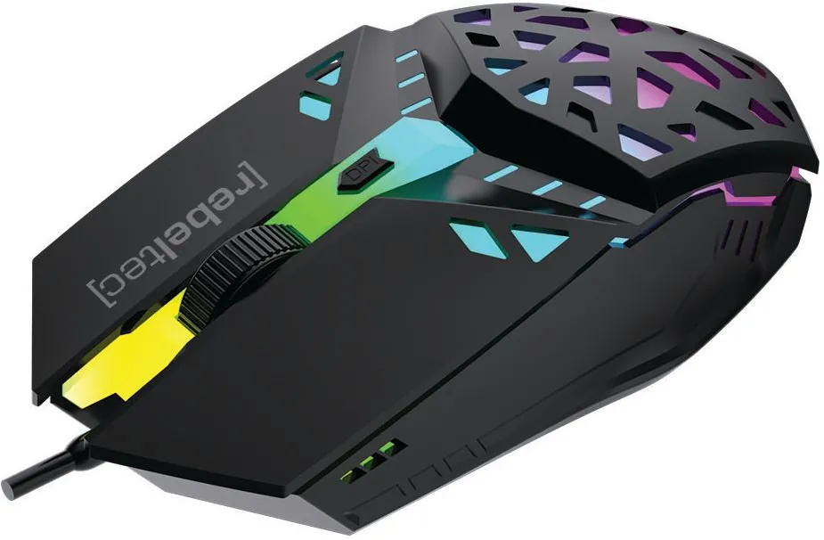 Mouse gaming Rebeltec SHARK 3200 dpi negru