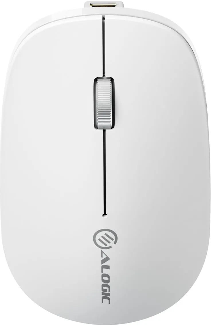 Mouse wireless Alogic Echelon AMBT4KWH optica alb
