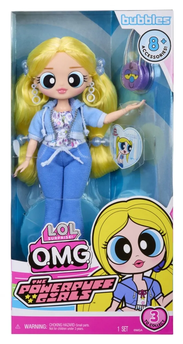 Mga Doll L.O.L. Surprise OMG Powerpuff Girls - Bubbles