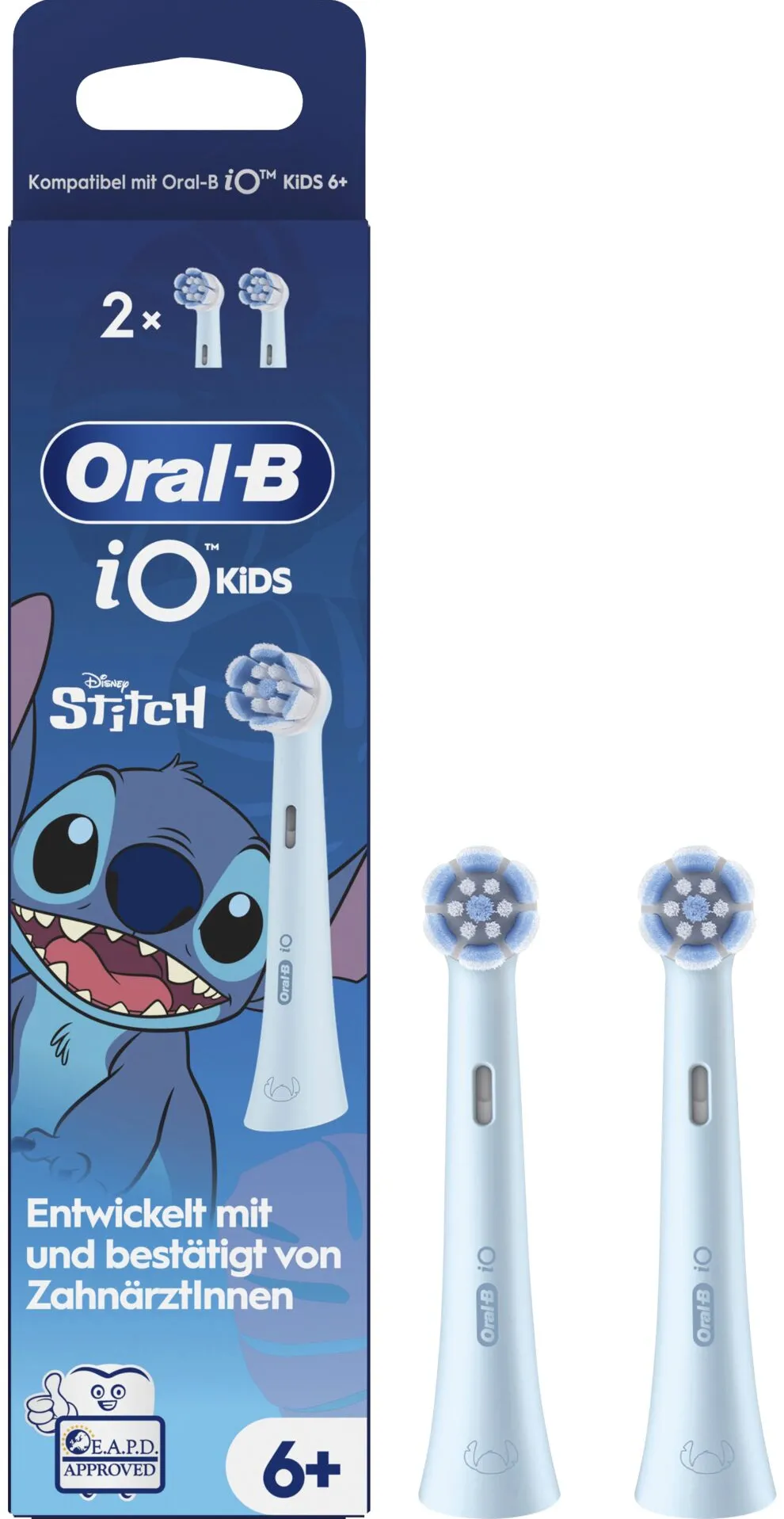 ORAL-B iO Aufsteckbürsten Kids Stitch 2er