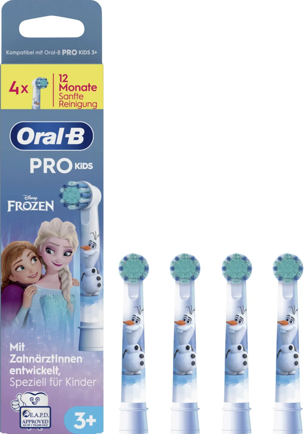 ORAL-B Aufsteckbürsten Kids Frozen 4er