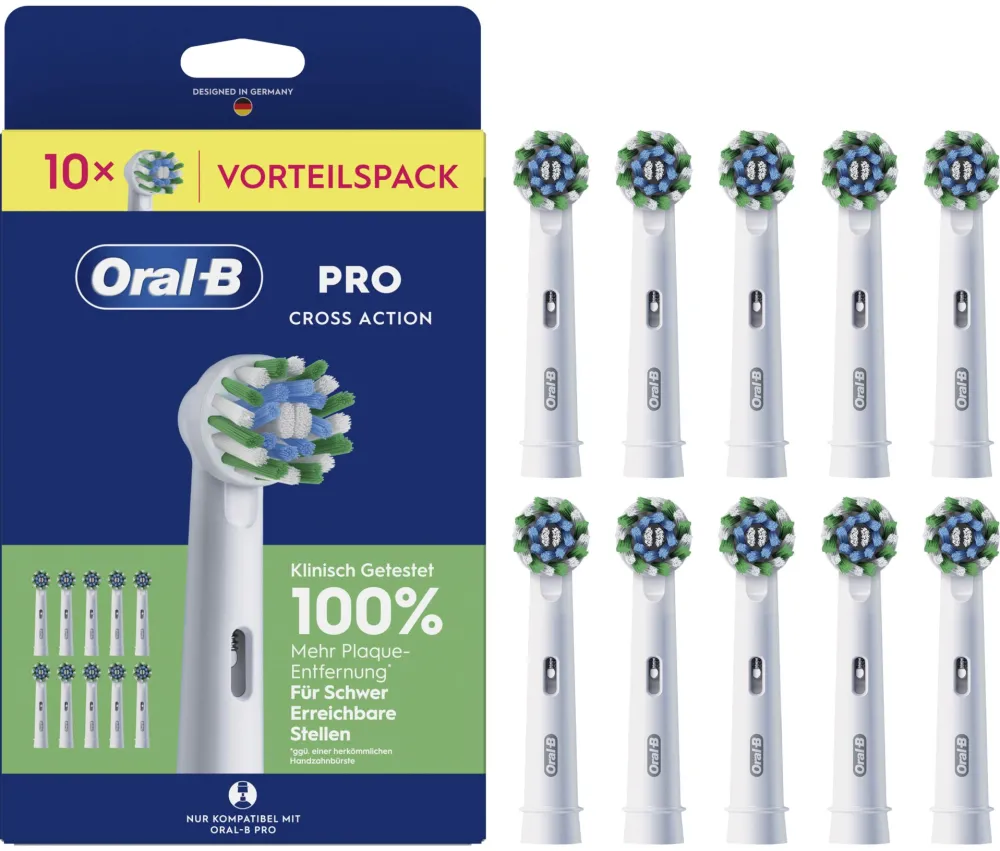 ORAL-B Aufsteckbürsten Pro CrossAction 10er