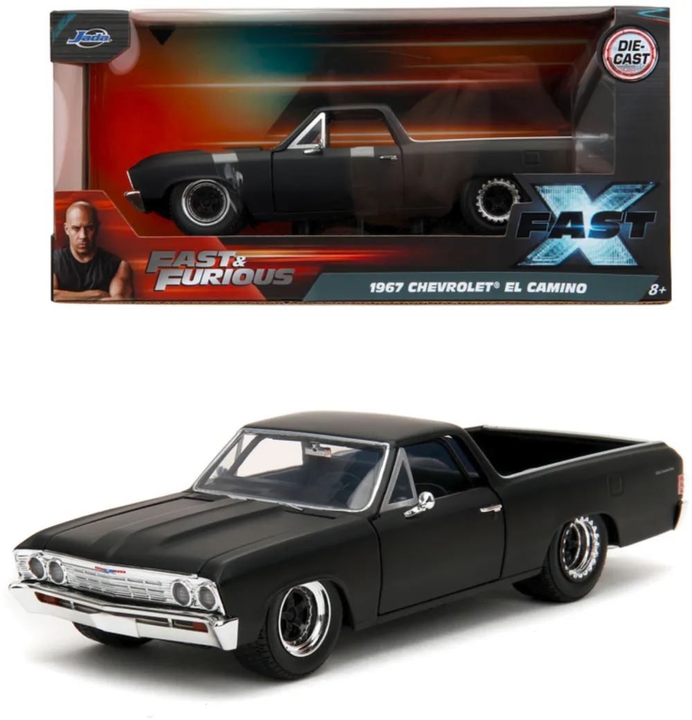 Masina Jada Fast & Furious 1967 (F10) El Camino 1:24 9334413314R00