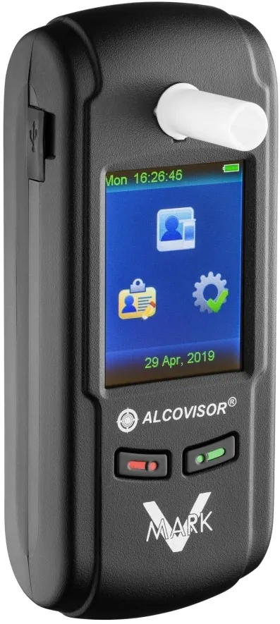 Alcooltester electrochimic Alcovisor Mark V Plus negru