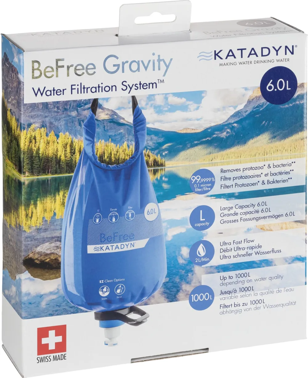 Katadyn BeFree Gravity Water Filter 6L