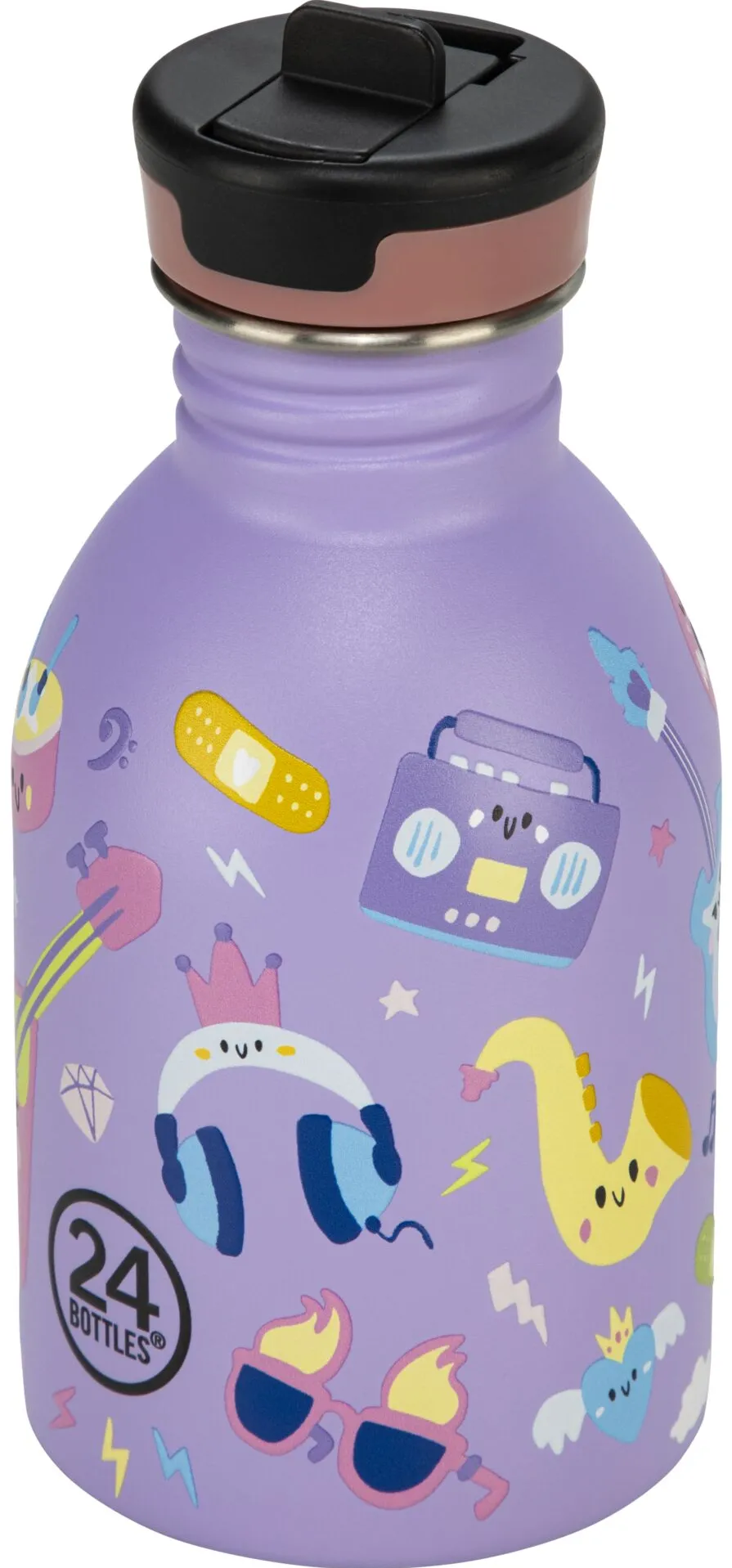 24Bottles Kids Bottle Music Friends, 250 ml