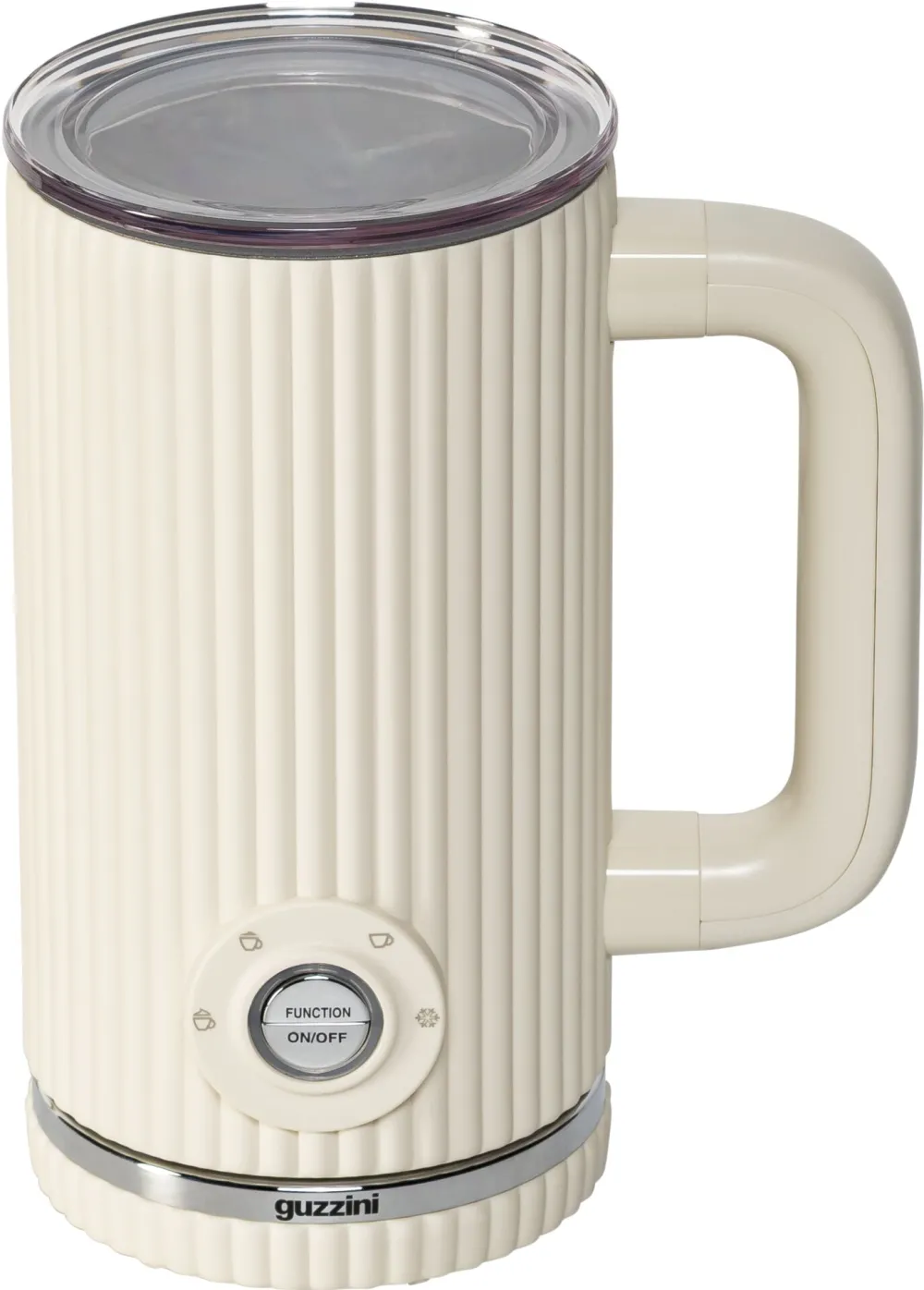 Guzzini Sous Chef Milk Frother, cream