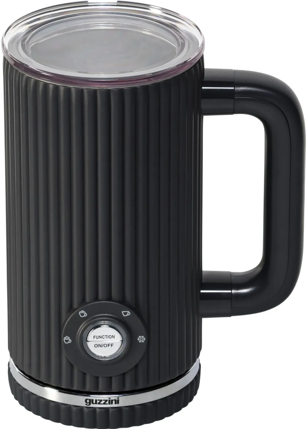 Guzzini Sous Chef Milk Frother, grey