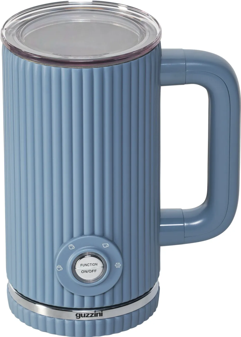 Guzzini Sous Chef Milk Frother, navy blue