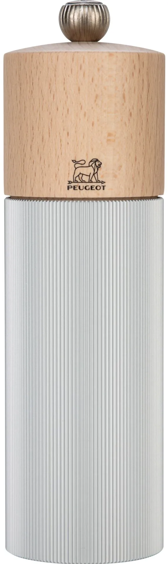 Peugeot Line Salt Mill Z 18 cm Wood/Aluminium, Nautral