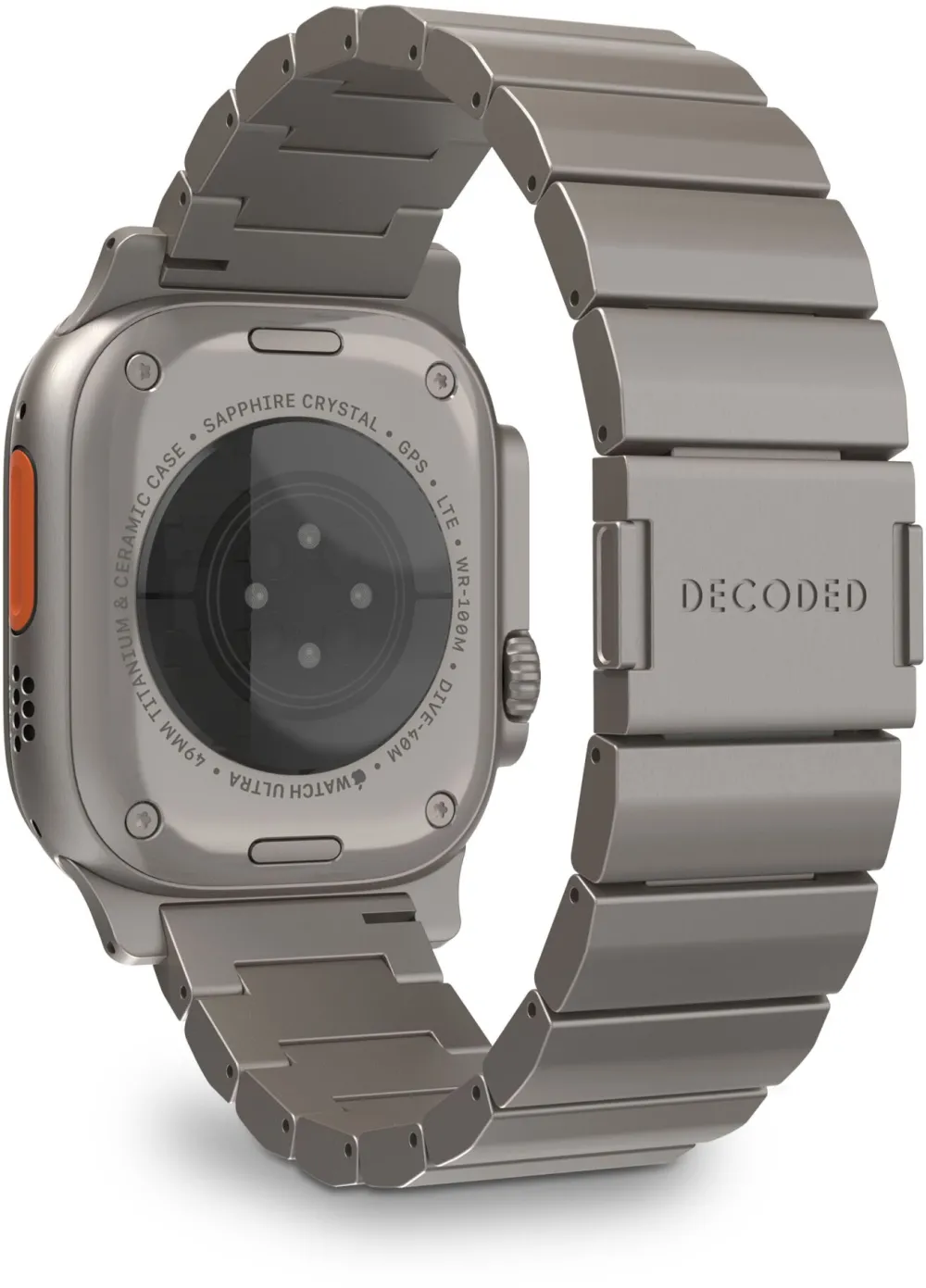 Decoded Titanium Strap for Apple Watch Ultra 1&2 Titanium Natural