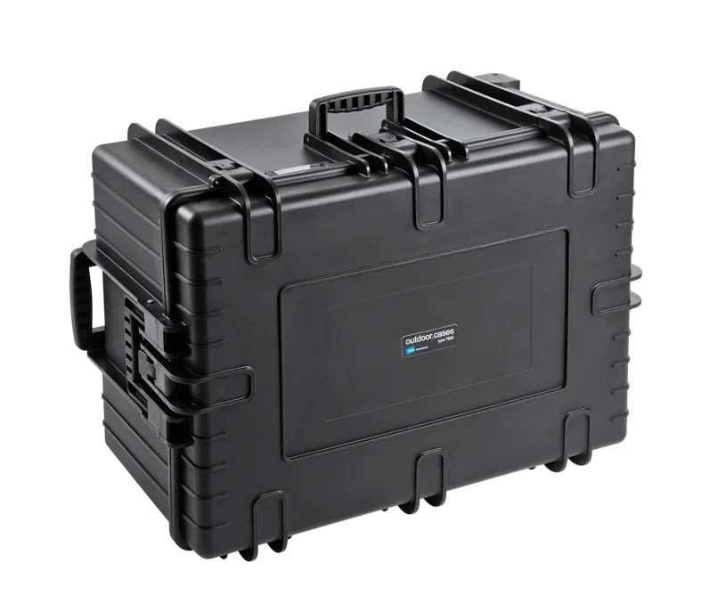B&W International Carrying Case Outdoor Type 7800 with pre-cut foam insert