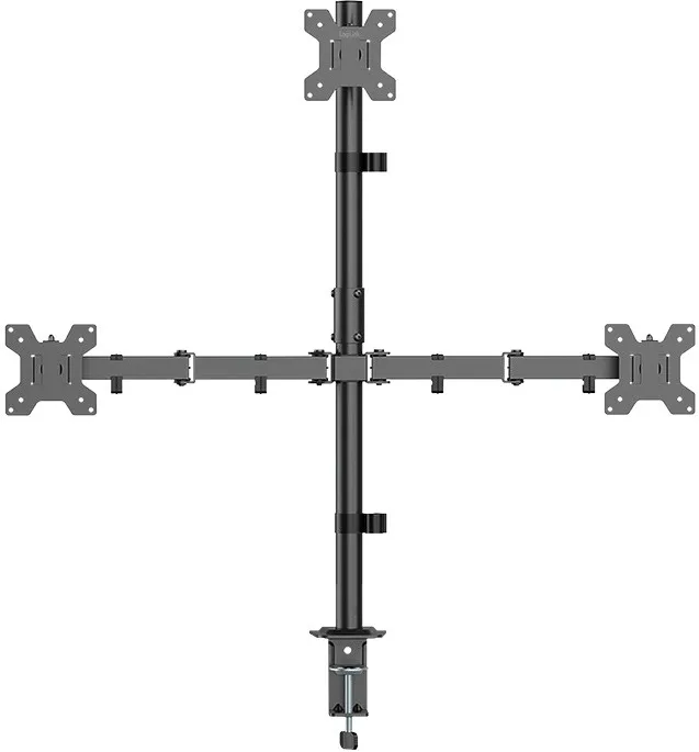 Logilink Monitor mount triple 17- 27 inches; 10kg per arm max