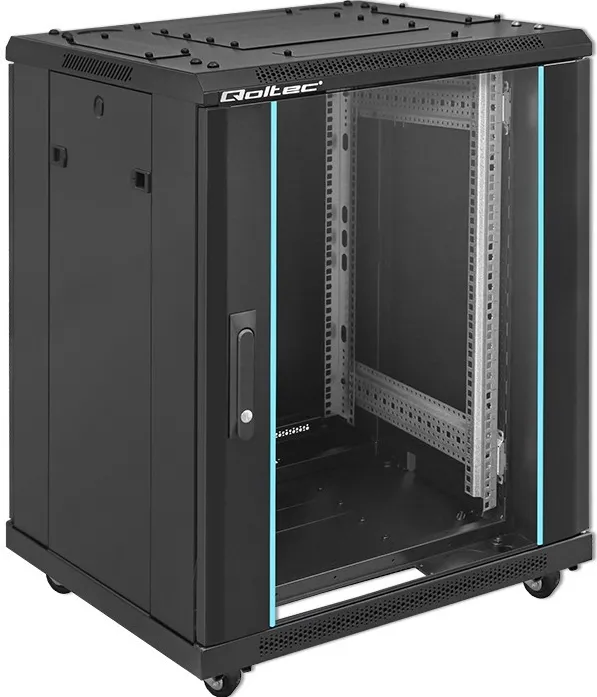 Rack QOLTEC 19inches RACK cabinet 15U,600x600x855, steel