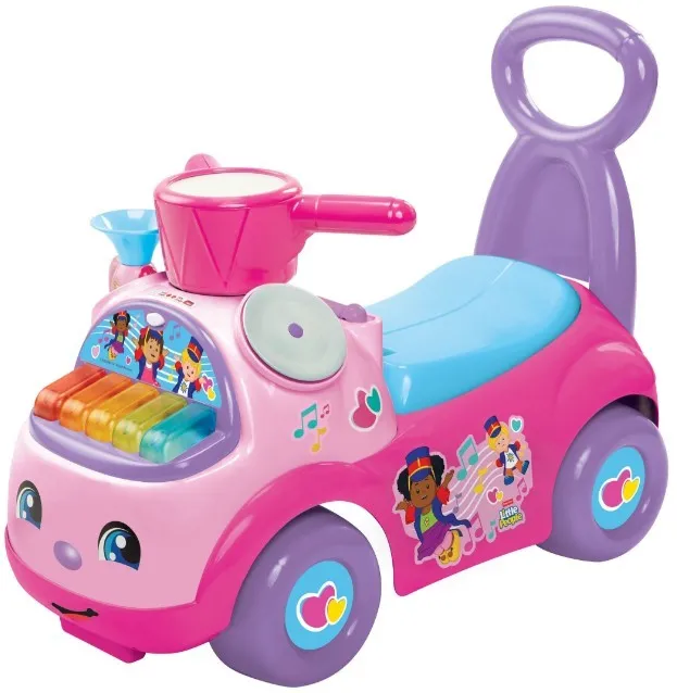 Pulio Fisher Price Ride-On Musical Parade pink