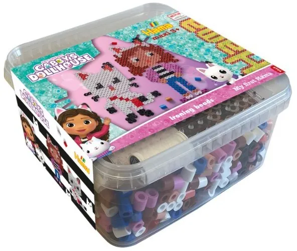Jucarie creativa Dante Hama Maxi beads and a stand in a box