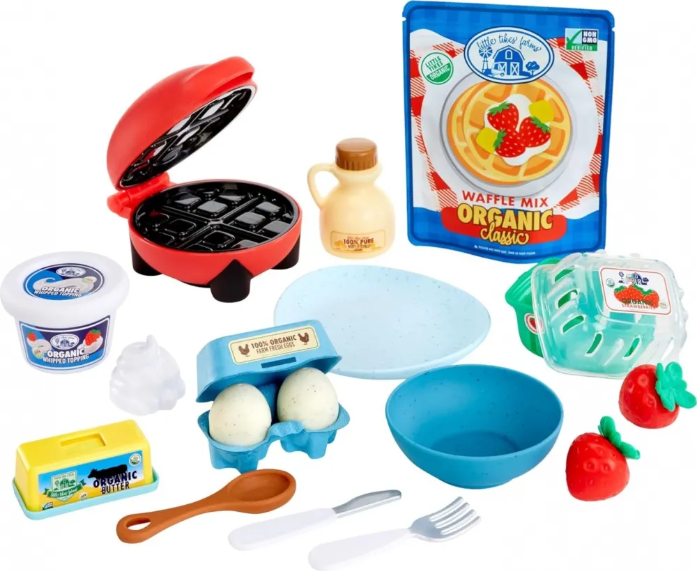 Little Tikes Waffles Kit Creative Chefs + 18 accessories