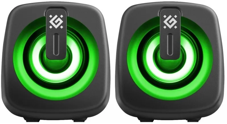 Boxe PC Defender J1 2.0 6W USB negru