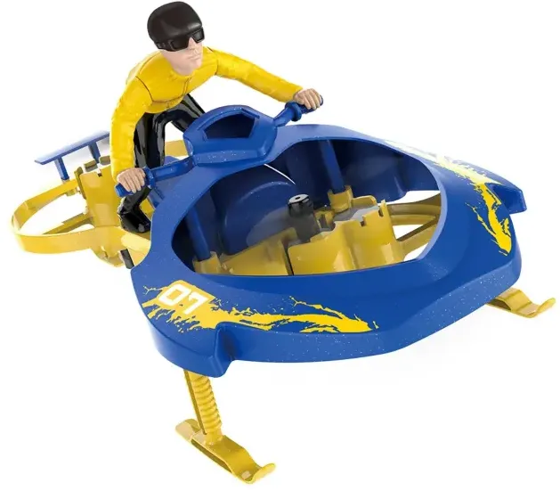 Jucarie creativa AMEWI RC Spielwaren Extreme Air Cycle 150mAh blau gelb/8+