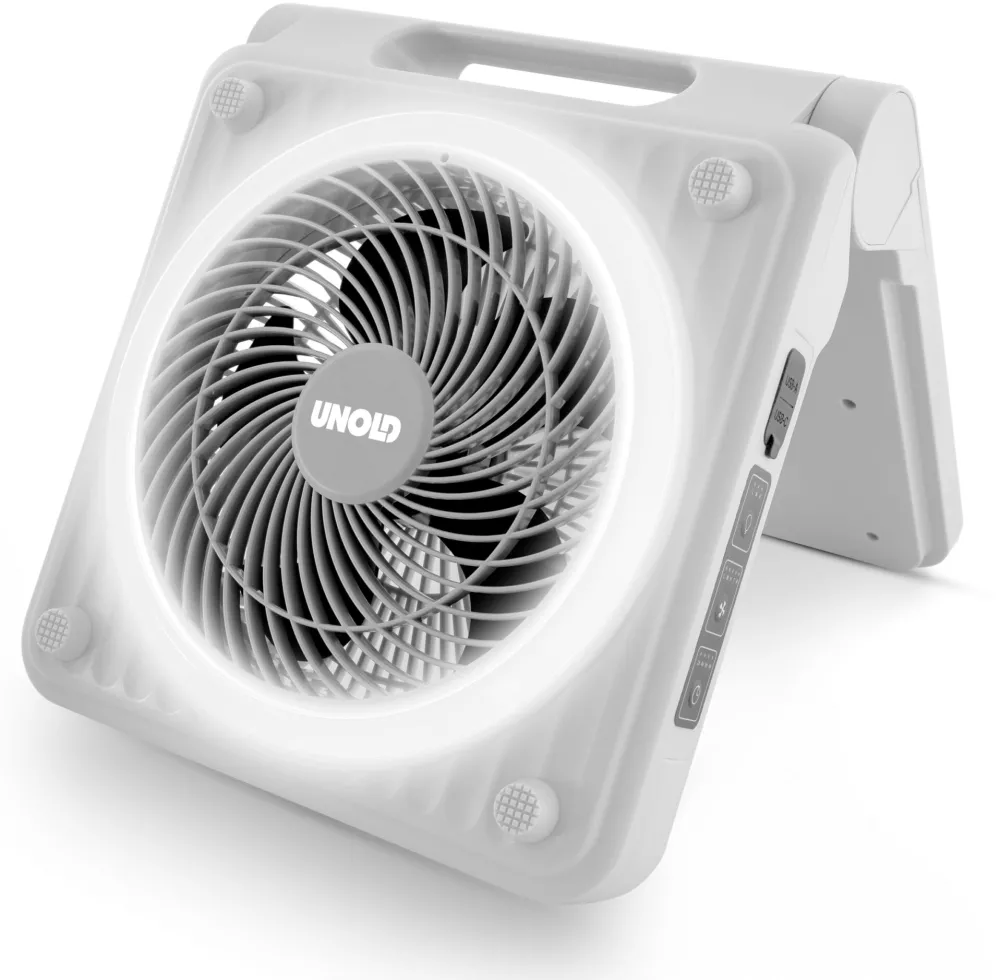 Ventilator solar Unold 86517 gri