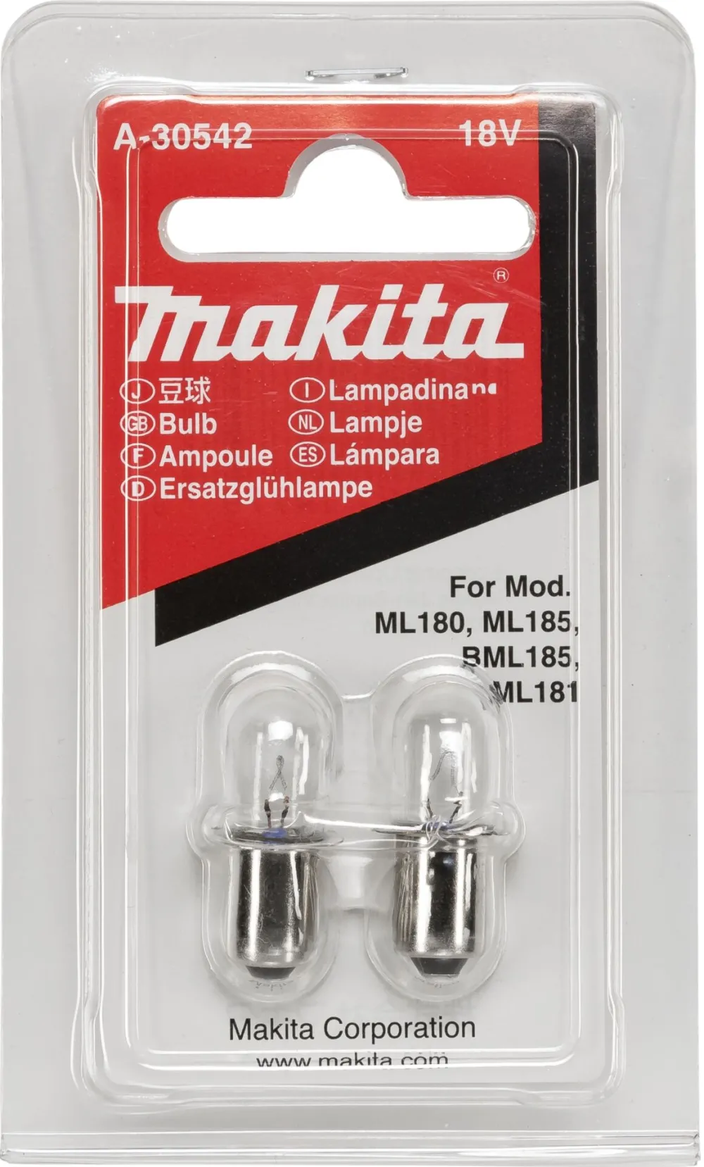 Corp Iluminat Makita A-30542 Bulb 18V