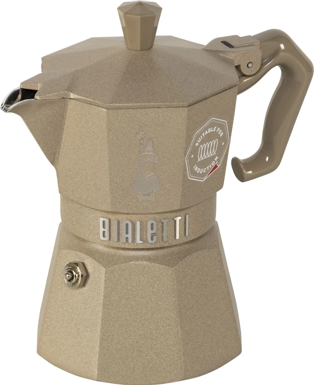 BIALETTI MOKA EXCLUSIVE 3TZ Induction, sand