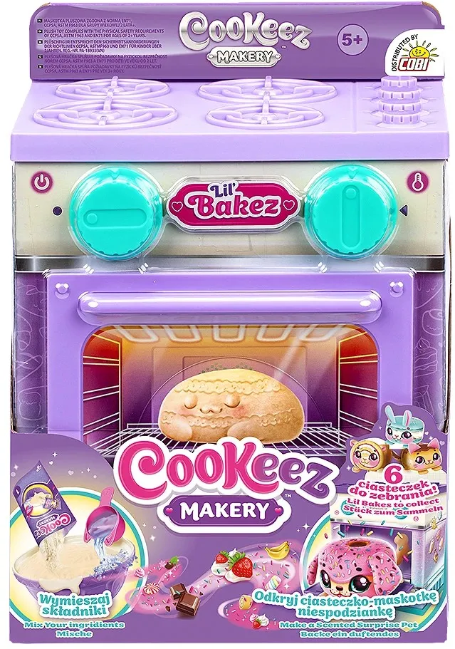 Jucarie creativa Cobi Creative set Cookeez Makery - Baked cookies
