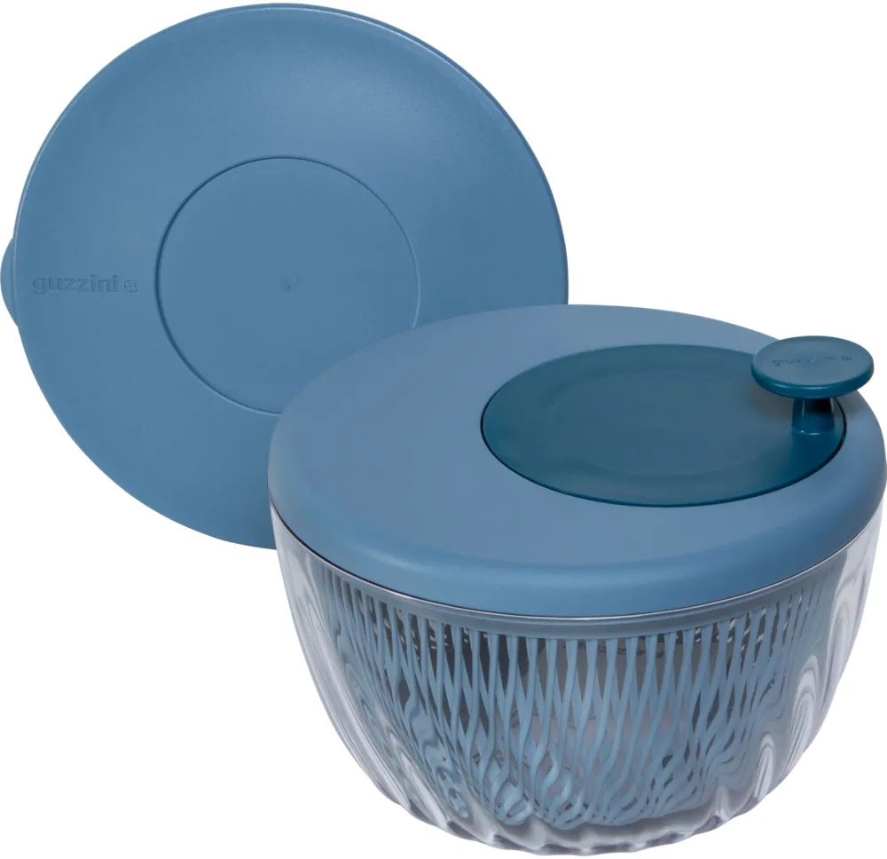 Guzzini Salatschleuder Spin&Store, Deep Air blue