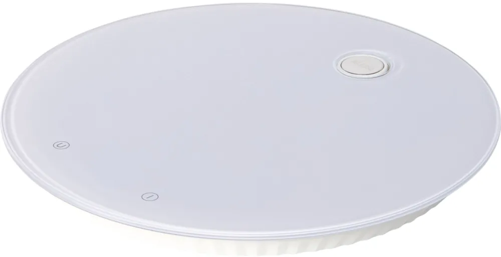Alessi Kitchen Scale Plisse MDL16 W, white