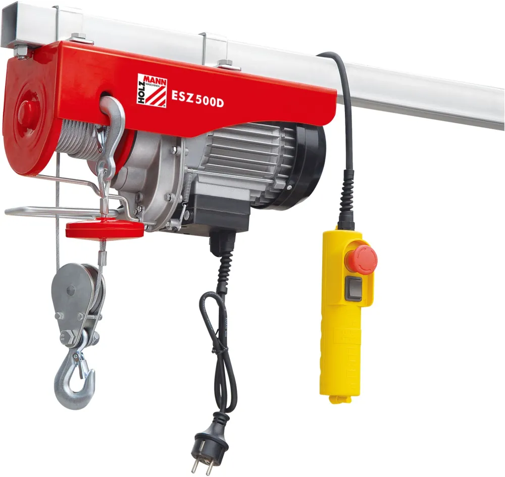 Palan electric cu cablu Holzmann ESZ500D 230V 500 kg