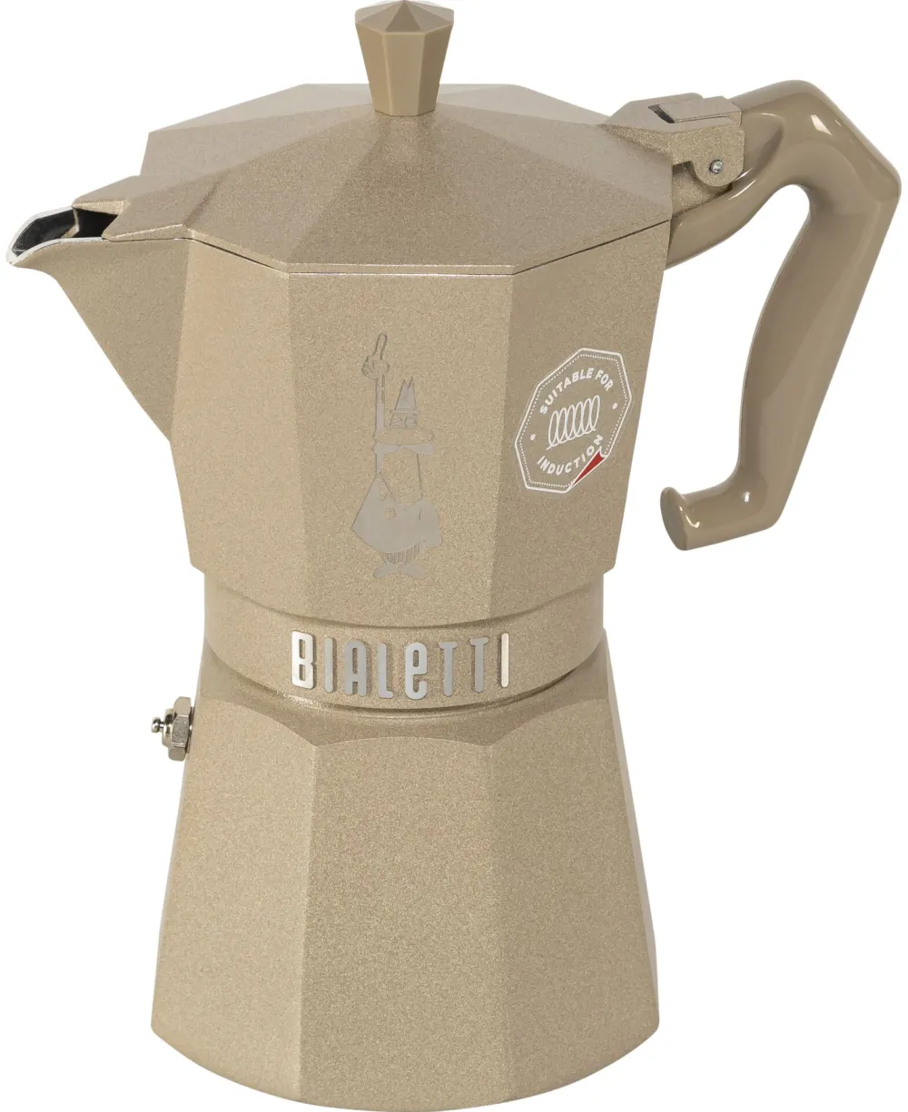 BIALETTI MOKA EXCLUSIVE 6TZ Induction, sand