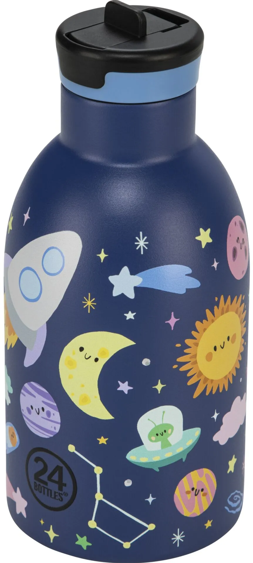 24Bottles Kids Insulated Bottle Space Friends, 330 ml
