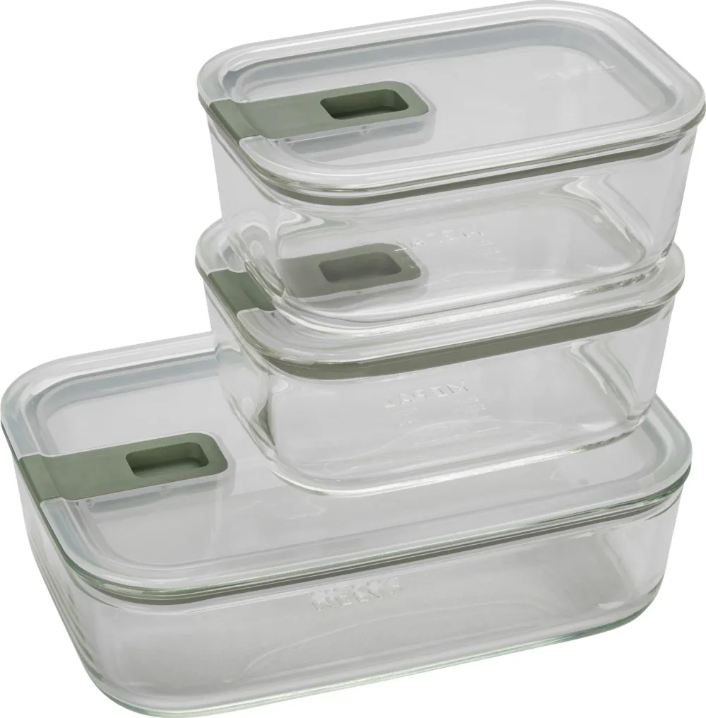 Mepal Easy Clip Frischhaltedose 3-tlg, nordic sage