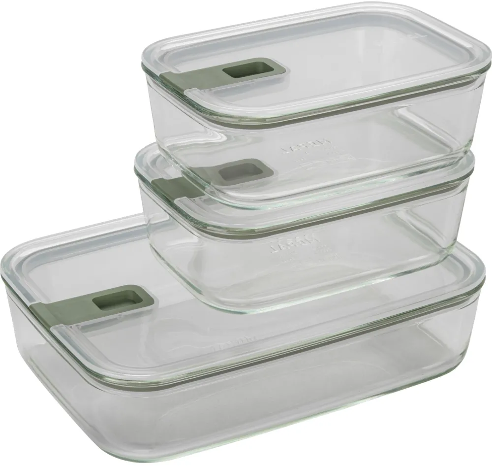 Mepal Easy Clip Frischhaltedose 3-tlg, nordic sage